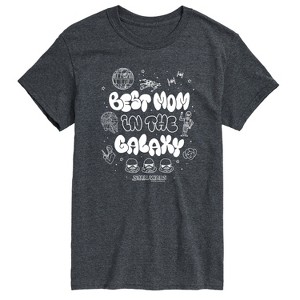 Men's - Star Wars - Best Mom in the Galaxy Short Sleeve Graphic T-Shirt - 1 of 3
