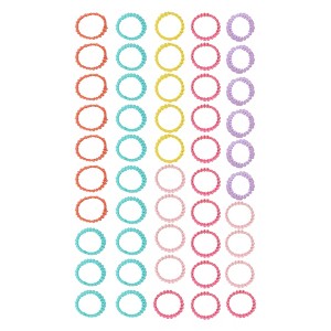 Unique Bargains Girl's Classic Hair Scrunchies 50 Pcs - 1 of 3