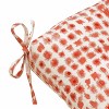 Outdoor/Indoor Tufted Bench/Swing Cushion Alauda - Pillow Perfect - 3 of 4