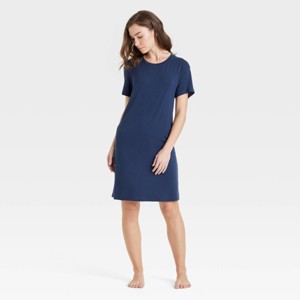 Women's Cloud Knit Pajama T-Shirt Dress - Auden™ - 1 of 4