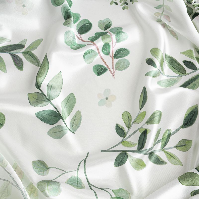 Sweet Jojo Designs Decorative Satin Pillowcases Botanical Green White 2pc, 5 of 7