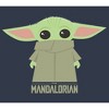 Juniors Womens Star Wars: The Mandalorian The Child Cartoon Shy Racerback Tank Top - 2 of 4