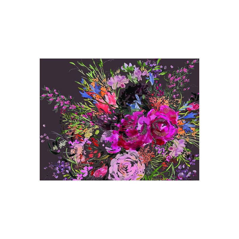 JAM PAPER Everyday Blank Note Card Sets 3 7/8" x 5" Wild Bouquet 20 Cards & Envelopes (526870300), 1 of 2