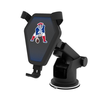 Keyscaper New England Patriots Historic Collection Linen 10-Watt Wireless Car Charger