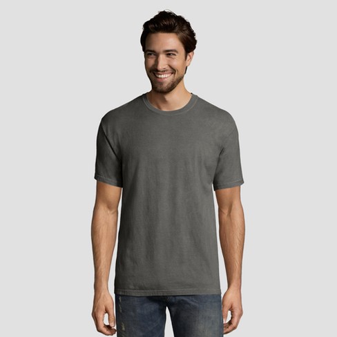Hanes Men's T-Shirt - Grey - M
