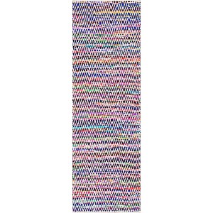 Nuloom Hand Woven Chevron Rochell Contemporary Indoor Area Rug - 1 of 3