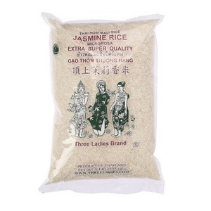 Three Ladies Thai Hom Mali Rice Jasmine Rice 5 lbs. (2.27 kgs) - 1 of 4