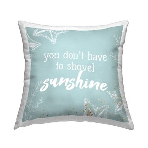 Stupell Industries Happiness Winter Snow Phrase Typography - 1 of 3