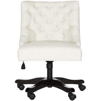 Soho Tufted Swivel Desk Chair  - Safavieh