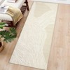 Washable Modern Abstract Living Room Rugs, Soft Non Slip Area Rug for Bedroom Nursery, Low Pile Large Stain Resistant Dining Room Carpet - 2 of 4