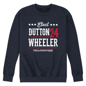 Men's - Yellowstone - Official Yellowstone Merchandise Graphic Fleece Sweatshirt - 1 of 4