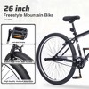 Gulches 26 Inch Freestyle Bike for Teens Ages 14 Plus Boys Girls Steel Frame Single Speed 2 Pegs Aluminum Rims Dual Brakes black - 4 of 4