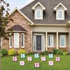 Big Dot of Happiness Girl 13th Birthday - 13 Lawn Decorations - Outdoor Official Teenager Birthday Party Yard Decorations - 10 Piece - 2 of 4