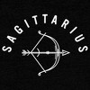 Junior's Women Lost Gods Zodiac Sagittarius Line Symbol Sweatshirt - 2 of 4