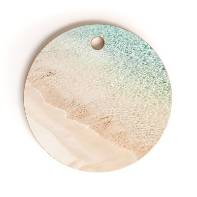Bree Madden Hawaii Shore Round Cutting Board - Deny Designs