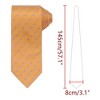 INSPIRE CHIC Men's Polka Dots Classic Pocket Square Tie Sets - 2 of 4