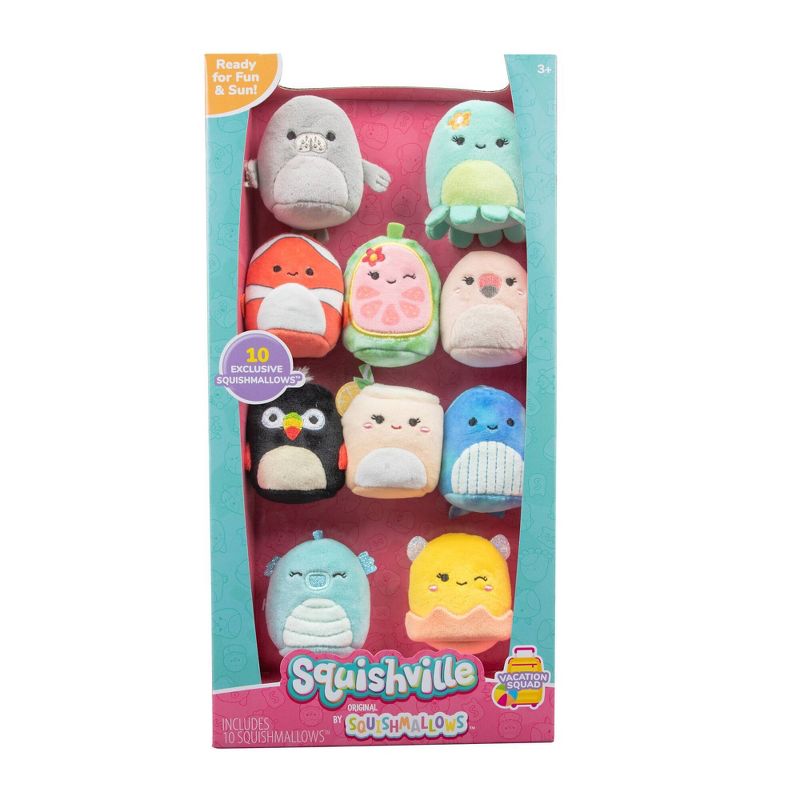 Squishville by Squishmallows Vacation Squad 2&#34; Plush Toy - 10 pack (Target Exclusive), 3 of 17