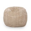 Sapphtopaz Round Bean Bag Chair with Foam Filling,Soft Bean Bag for Adults & Kids,Cozy Beanbag Chair for Living Room - 4 of 4