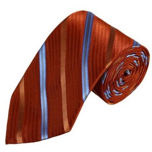 Men's Stripe 3.25 Inch Wide And 58 Inch Long Woven Neckties - 1 of 4