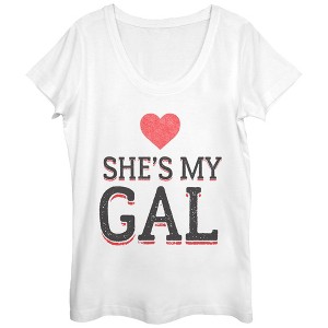 Women's Lost Gods She's My Gal Scoop Neck - 1 of 3