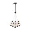 Artcraft Lighting Arlo 8 - Light Chandelier in  Black - 3 of 4