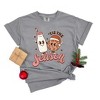Simply Sage Market Women's Tis The Season Milk And Cookie Short Sleeve Garment Dyed Tee - 2 of 2