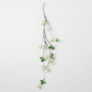Sullivans Artificial Creamy Berry Long Drop Stem 34"H Green - 1 of 3