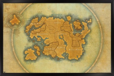 elder scrolls online skyrim map