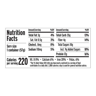 purely elizabeth. Apple Crumble Protein Oatmeal Cup - 2oz