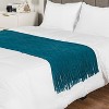 PAVILIA Knit Textured Soft Throw Blanket for Sofa, Living Room Decor, and Bed - 3 of 4