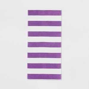 Striped Beach Towel - Sun Squad™ - 1 of 4