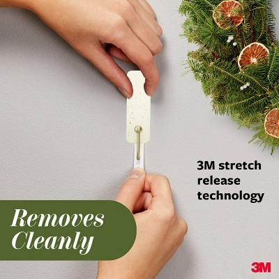 Vanilla Bean Plastic Adhesive Hooks and Clips Pack