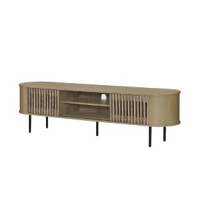 New Classic Furniture, Brax Natural TV Stand - 1 of 2