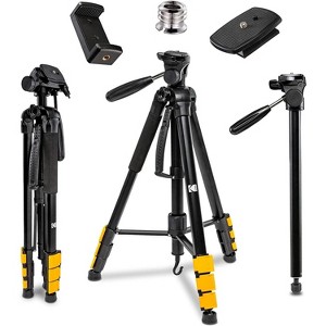 Kodak 70” Travel Tripod For Camera DSLR, Camera Tripods & Monopods - 1 of 4