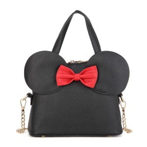 Cutie Mouse Ears Bow Crossbody Bag Mini Shoulder Bag Small Dome Satchel Bag - 1 of 4