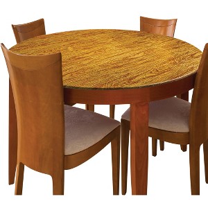 Collections Etc Beautiful Elasticized Edge Stretch Fit Vinyl Table Cover - 1 of 4