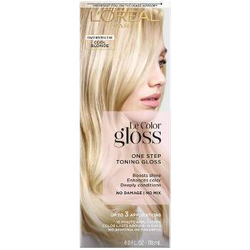 L'Oreal Paris Le Color Gloss One Step In-Shower Toning Gloss - Cool Blonde - 4 fl oz