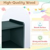 TinyHomie Wooden Children's Storage Cabinet with Open Compartment - 4 of 4