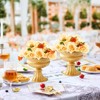 VEVOR 10PCS 16cm/6.3” Tall Wedding Flower Vase, Metal Wedding Centerpiece, Gold Floral Arrangement Stand Display Rack, Gold - 2 of 4