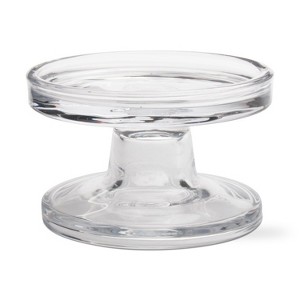 tagltd Bobbin Reversible Glass Pillar and Taper Candleholder 3.88L x 3.88W x 2.38H inch Sold in Eaches - 1 of 3