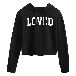 Women's - Instant Message - Collegiate Loved Cropped Graphic