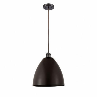 Metal Bristol - 1 Light Mini Pendant In Industrial Style-14.75 Inches Tall and 12 Inches Wide