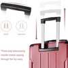 YONWAY 28" Checked-Large Hardshell Luggage, Lightweight Hardside Expandable Travel Laggage with TSA Lock and Spinner Wheel - 4 of 4