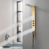 BWE 4-Jet Rainfall Shower Panel System with Rainfall Shower Head and Shower Wand - 4 of 4