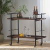 VYNXARIA BAR CART, Trolley Cart on Wheels with Storage for Living Room, Laundry,Garage,Bathroom - 2 of 4