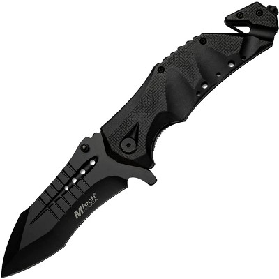 Mtech Usa Linerlock Spring Assisted Folding Knife, Rainbow Flame, Mt-a822rb  : Target