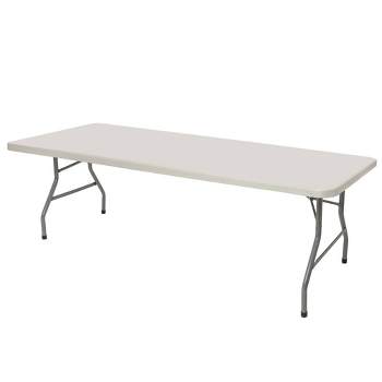 30"x96" Heavy Duty Folding Banquet Table Speckled Gray - Hampden Furnishings