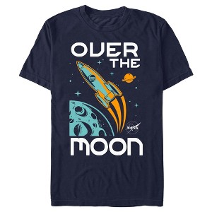 Men's NASA Over the Moon Spaceship T-Shirt - 1 of 4