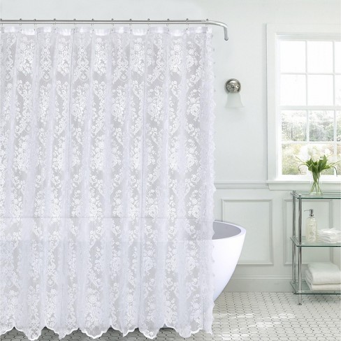Elegant Lace Shower Curtain Target for Stylish Bathroom Decor