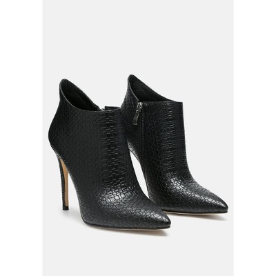 Lolita Woven Texture Stiletto Boot